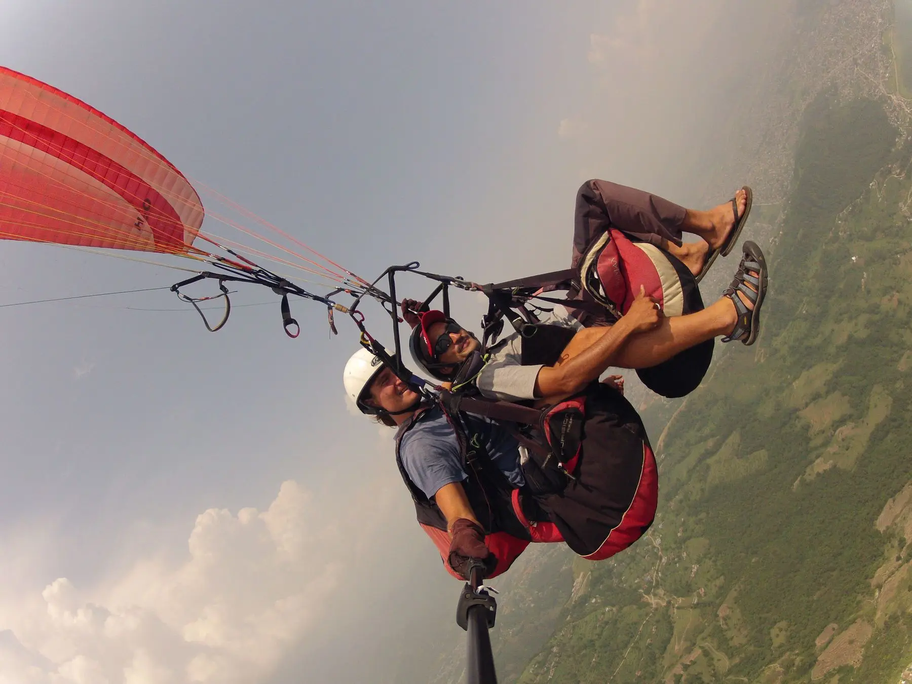 Tandem Paragliding in the Kathmandu Valley, photo 2
